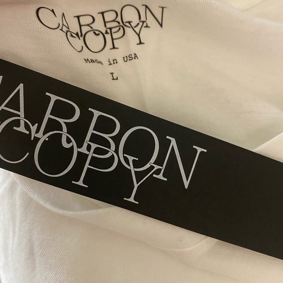Carbon Copy NWT White Dream All Day Graphic Tee - Picture 13 of 13